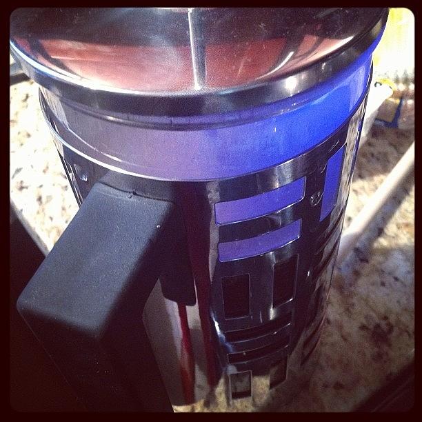 Coffee Photograph - My #coffee #brew Is Glowing #neon by Emmy Vesta