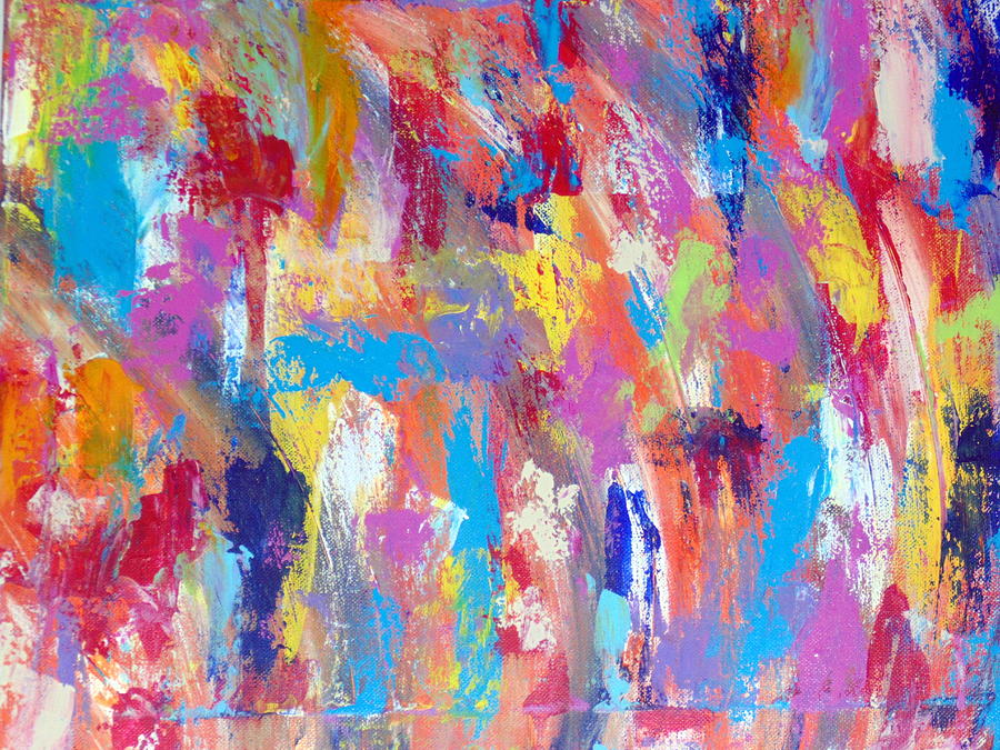 Abstract Painting - My Colored View by ADriane Nieves
