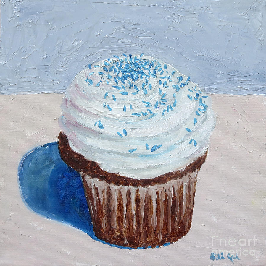 My Cup Cake Painting by William Reed