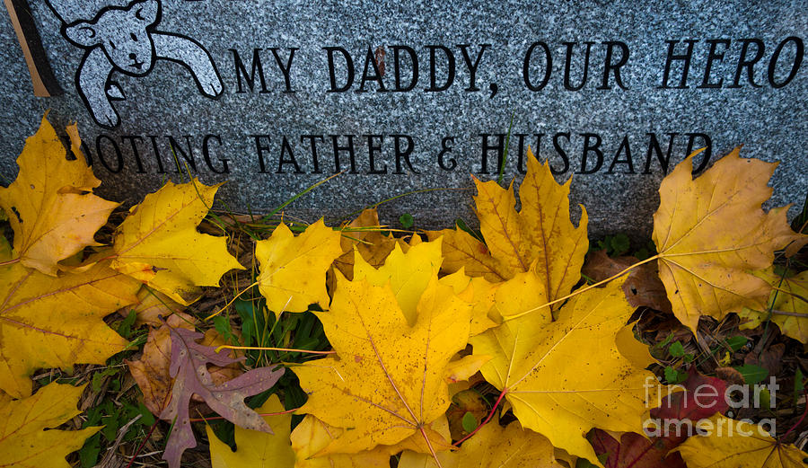 My Daddy Our Hero Photograph by Amy Cicconi