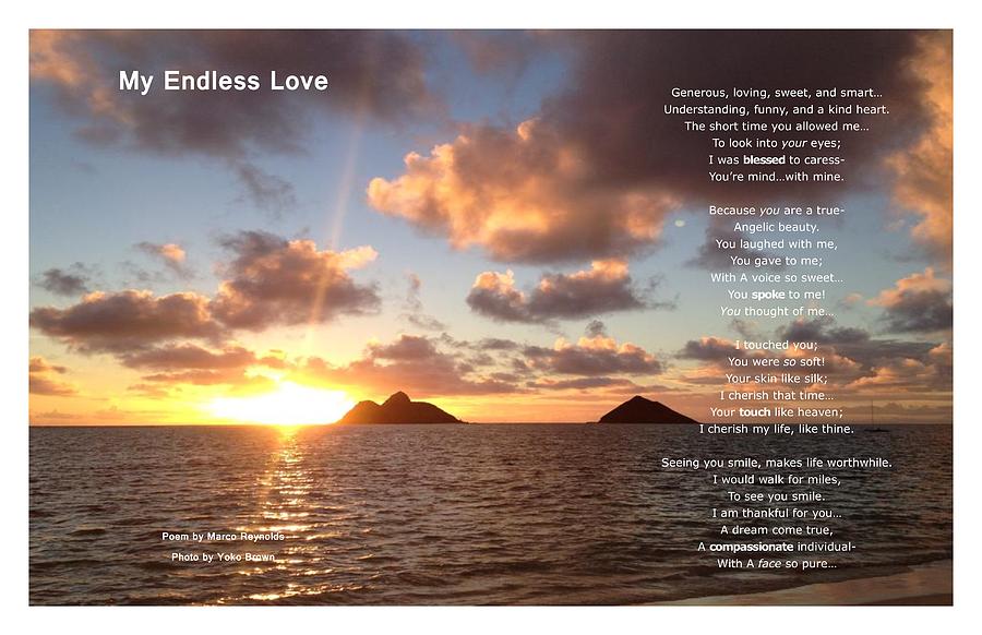 Download My Endless Love Photograph by Marco Reynolds