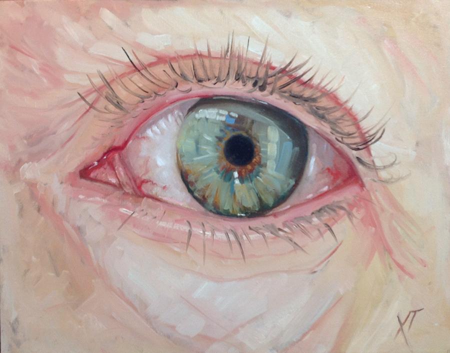 My Eye Painting by Christy Sawyer