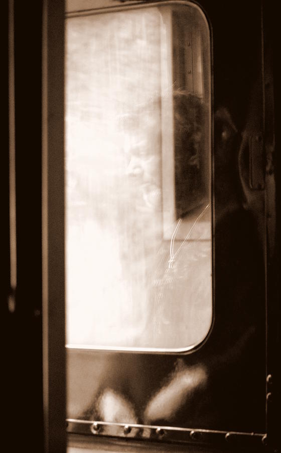 Train Photograph - My Father by Faith Williams