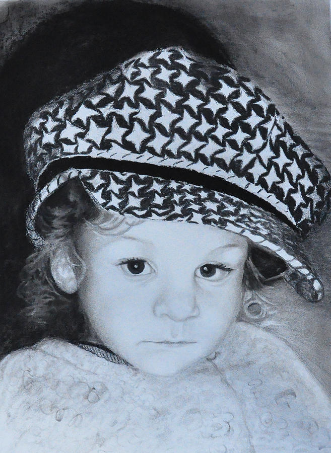 Hat Drawing - My Favorite Hat by Gala Ilchenco