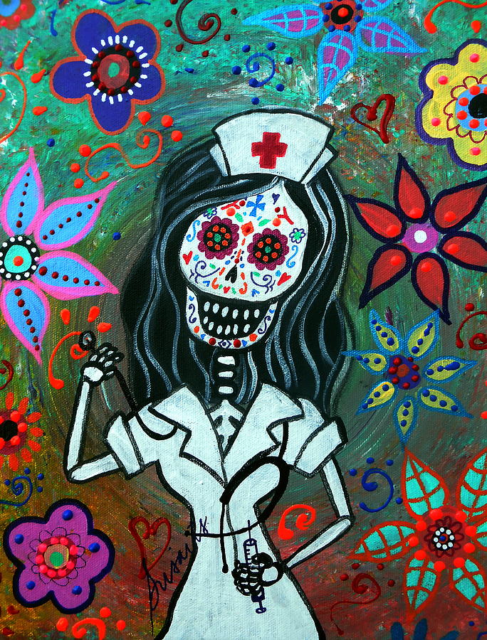 My Favorite Nurse Painting by Pristine Cartera Turkus