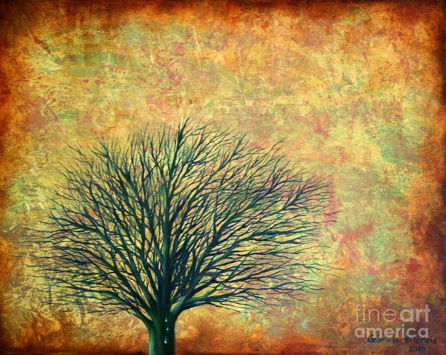 Tree Painting - My favorite Tree by Gabriela Valencia