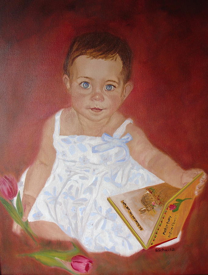 My First Book Painting by Sharon Schultz