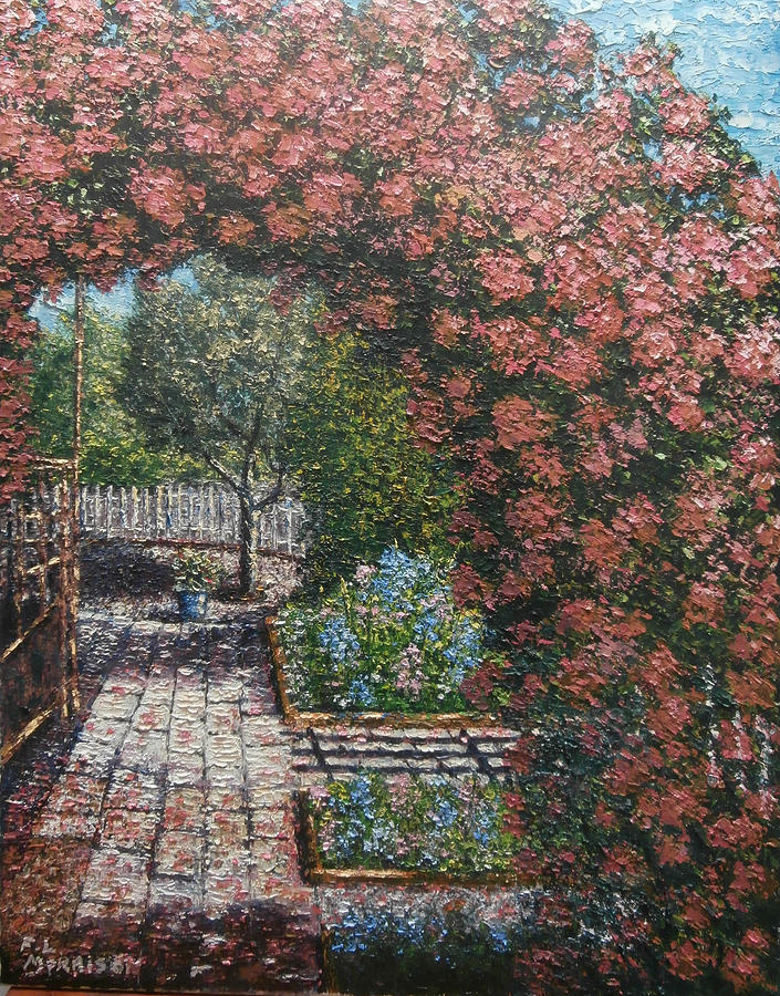 My front Yard Painting by Frank Morrison