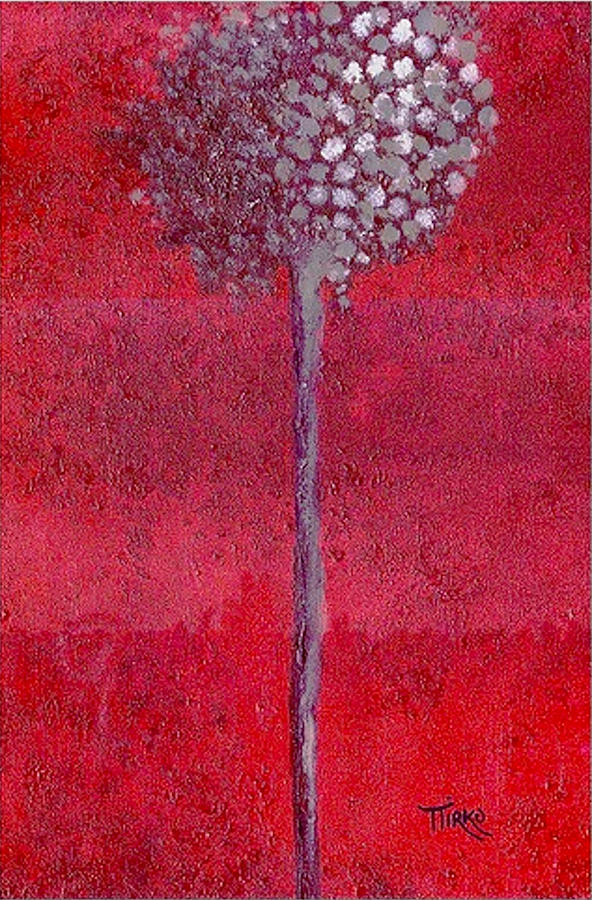 Abstract Painting - My Frosted Lotus by Mirko Gallery