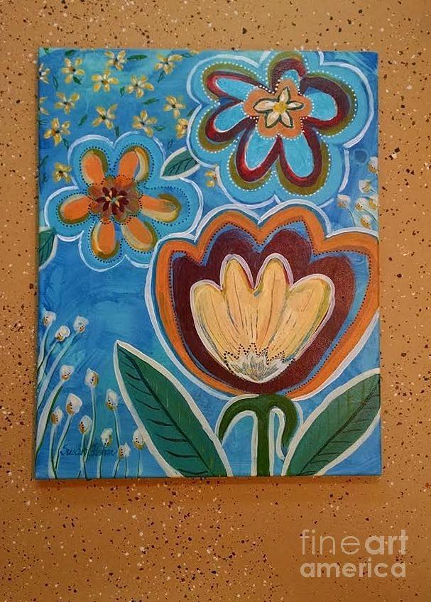 My Garden Painting by Susan Fisher