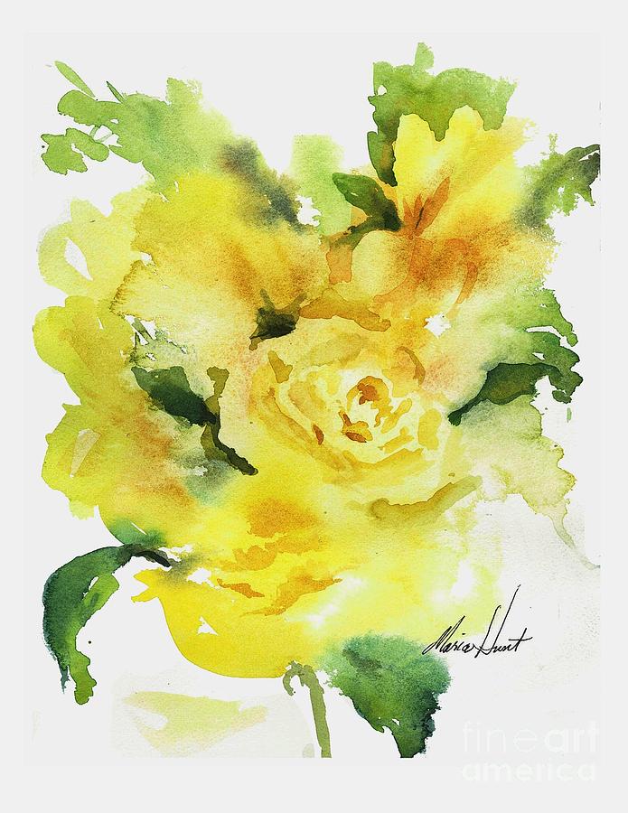 Natural Grace   Painting by Maria Hunt