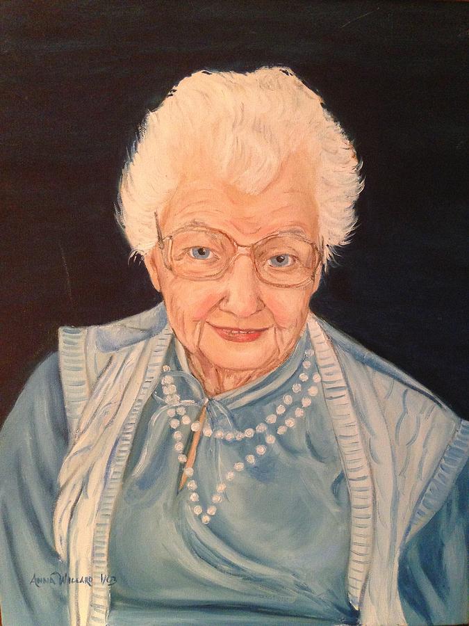 My Grandmother Painting by Anna Willard | Fine Art America