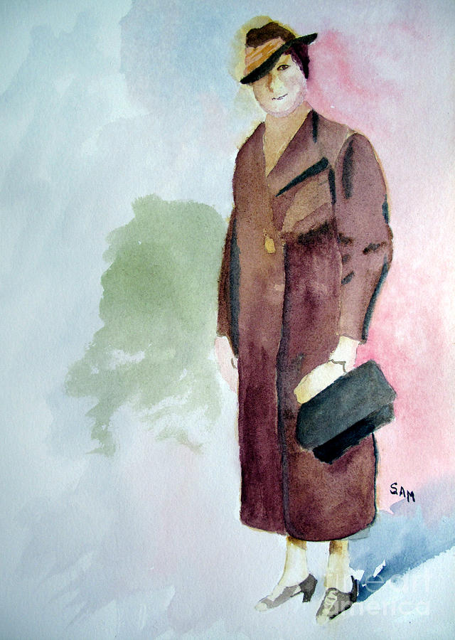 My Grandmother Painting by Sandy McIntire