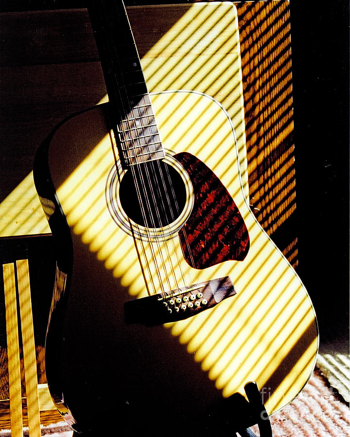 My Guitar Photograph by Steven Reed