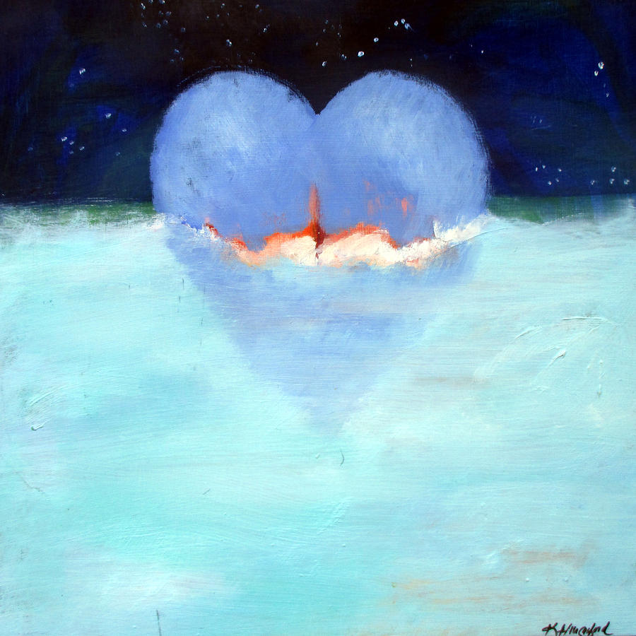 Heart at Sea Painting by Kate Hungerford