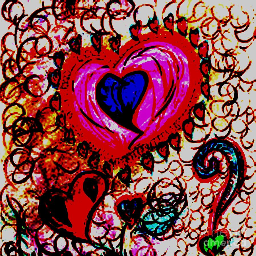 My Hearts is Yours Painting by James and Donna Daugherty