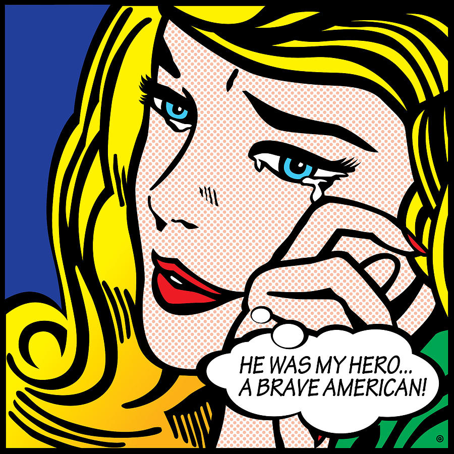 My Hero Digital Art by Gary Grayson