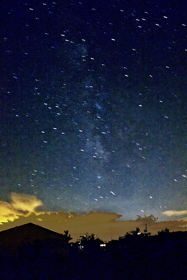 Milky Way Photograph - My House Has A Galaxy I by Carolina Liechtenstein