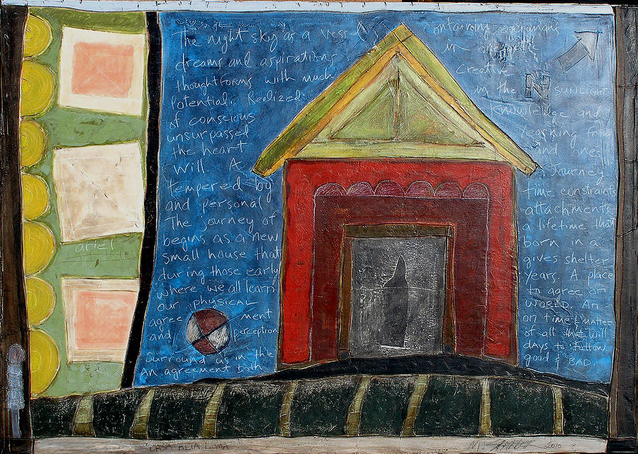 My House Painting by Michael Sharber