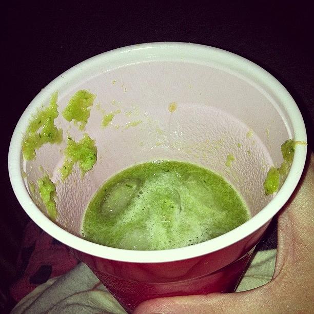 My Juice Is Green. And Pulpy. And Photograph by Mary Wilkinson