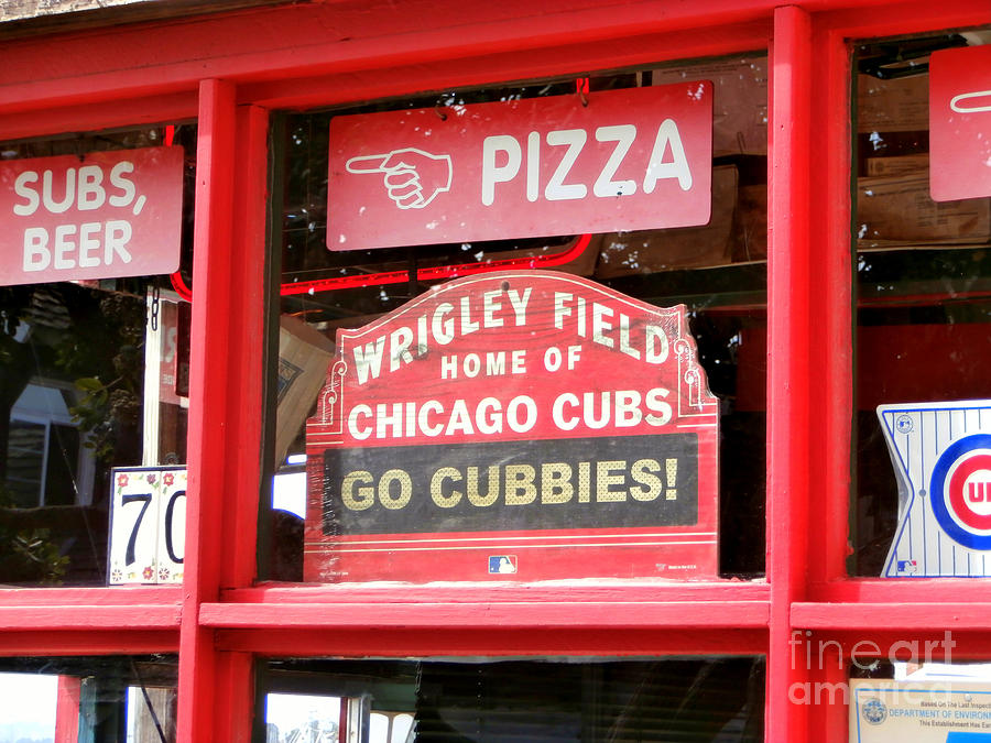 Chicago Cubs Photograph - My Kind of Town by Karyn Robinson