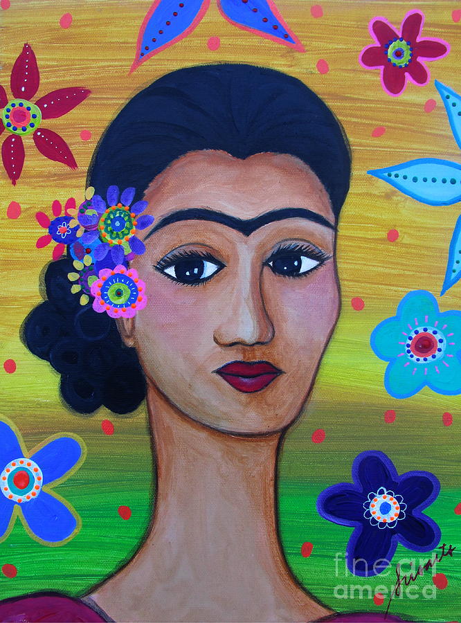 My Lady Frida Kahlo Painting by Pristine Cartera Turkus