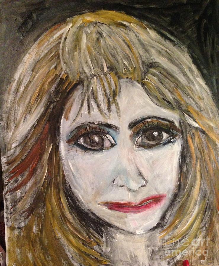My Lady Ga Ga Painting by Sherry Harradence