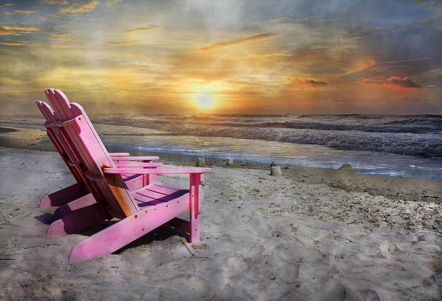 My Life As A Beach Chair Photograph By Betsy Knapp