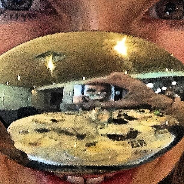 Me Photograph - My Life In A Spoon. #selfie #spoonface by Emily Hames