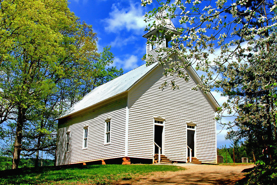My little country church Photograph by Geraldine DeBoer