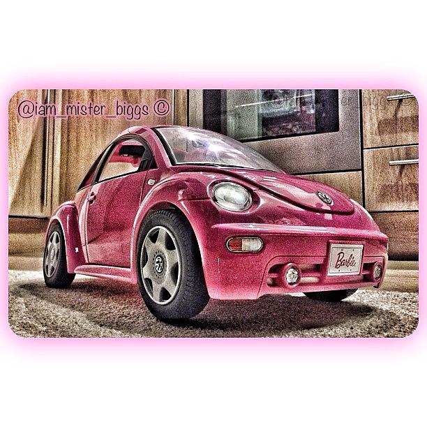 Toy Photograph - My Little Nieces Barbie Toy Car by Ben Armstrong