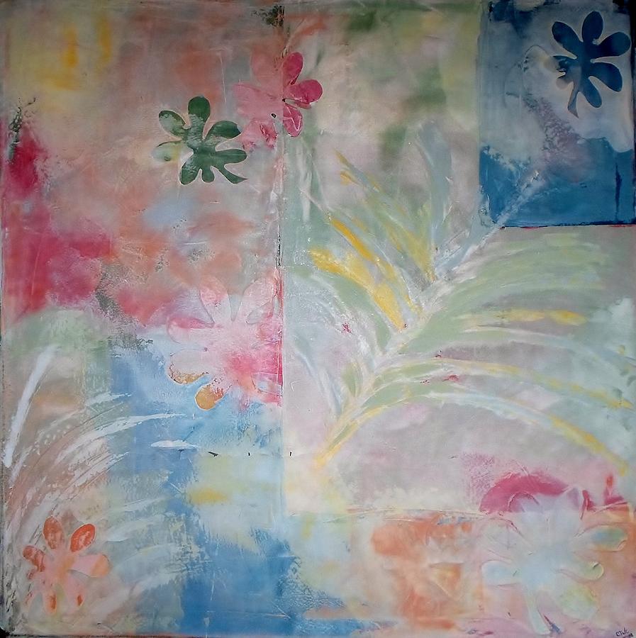 Abstract Painting - My Matisse by Catherine JN Christopher