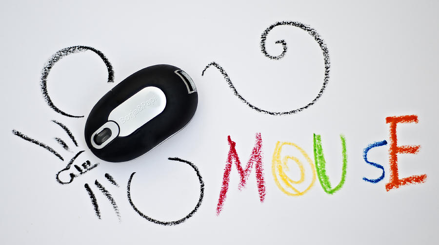 A very personal and funny mice for kids room - My mice my mouse Photograph by Pedro Cardona Llambias