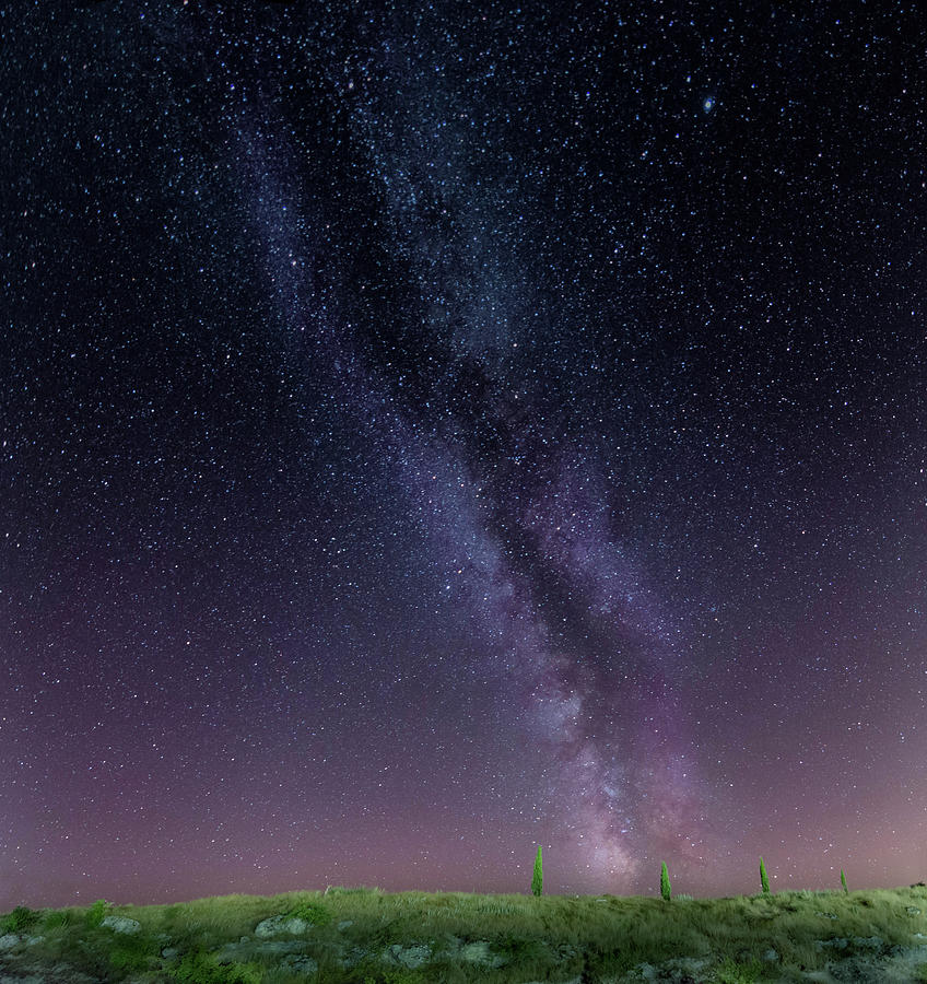 My Milky Way Photograph by Daniel Viñé Garcia