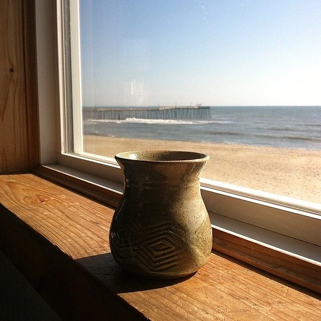 Pottery Photograph - My Morning Tea  by Angie Gooding