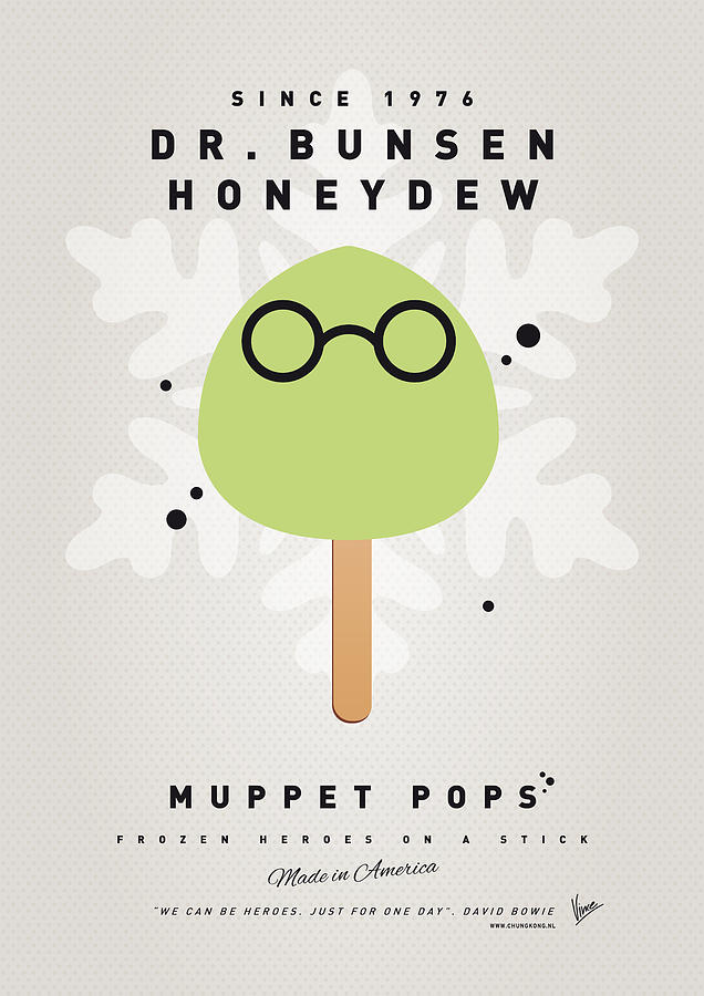 Book Digital Art - My MUPPET ICE POP - Dr Bunsen Honeydew by Chungkong Art