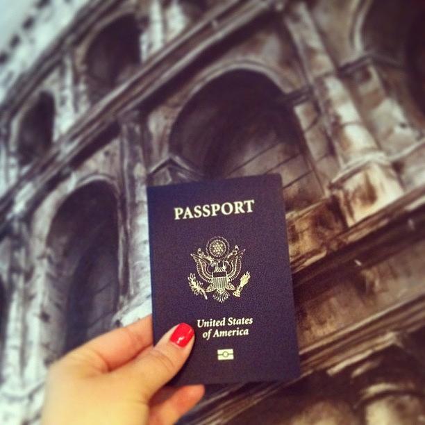Colosseum Photograph - My New-name Passport Is Finally Here! by Katie Anderson