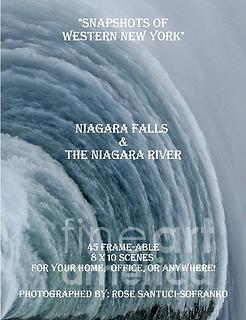 My Niagara Falls and Niagara River Book Photograph by Rose Santuci-Sofranko