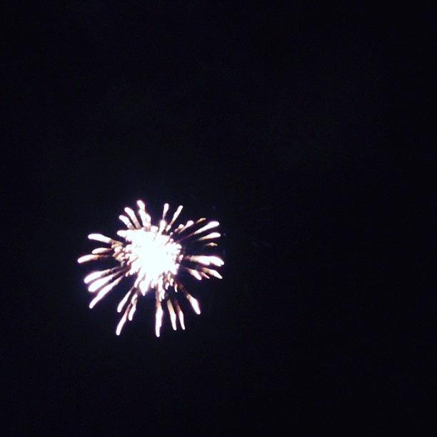 Fireworks Photograph - My #only #firework #video #july by Kristine Dunn