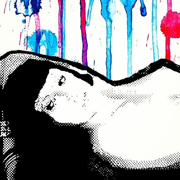 Abstract Photograph - My Other Girl.. #love #bettypage #pop by Mr Jeremy