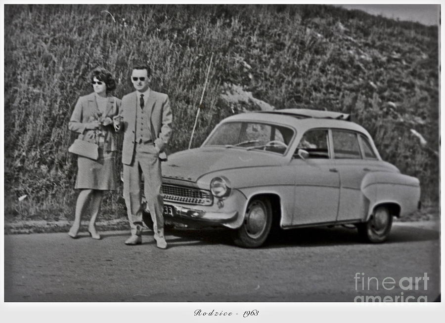 My Parents Were Awesome .  Days gone By Good goin.1963. Photographer Andrzej Goszcz. Photograph by  Andrzej Goszcz 