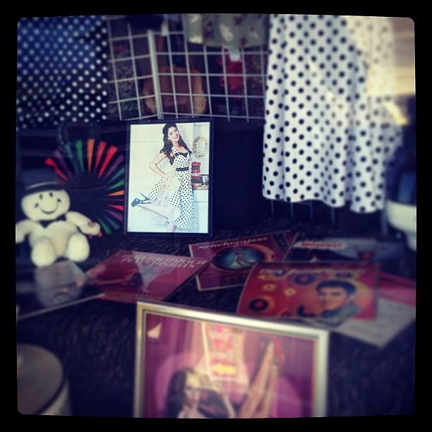 My Pinup Pic In The Window Of Vintage Photograph by Erika Mendy