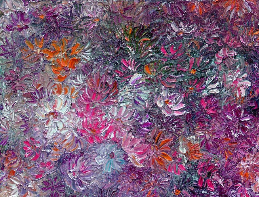 My Pretty Purple Pallet Painting by Karin Dawn Kelshall- Best | Fine