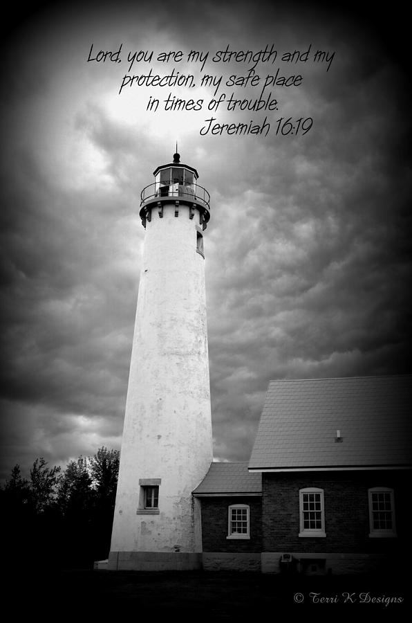 Lighthouse Photograph - My Protection by Terri K Designs