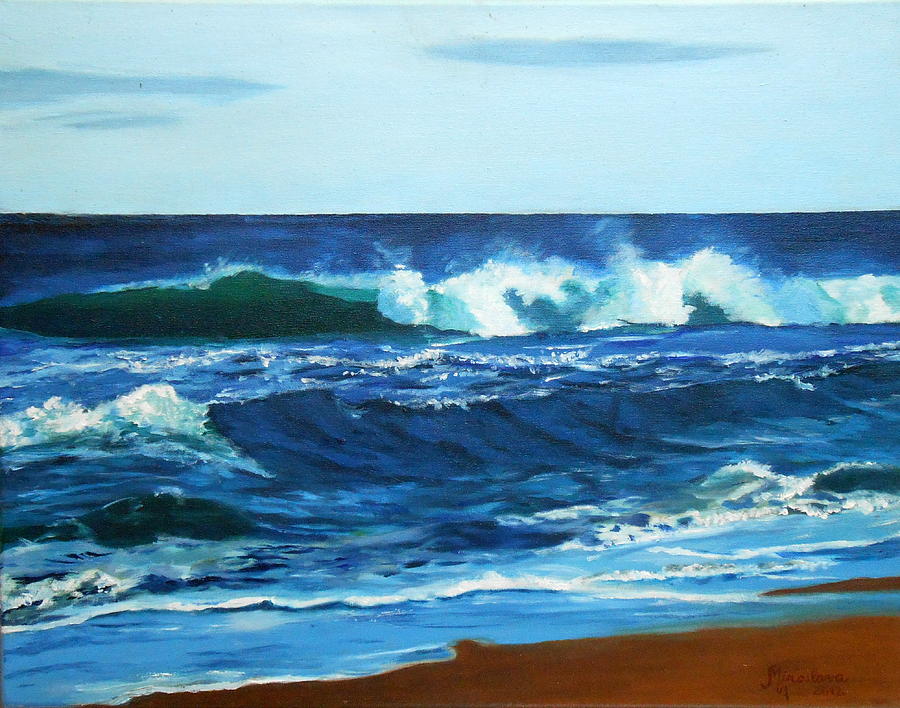 My Sea Painting by Silvana Miroslava Albano