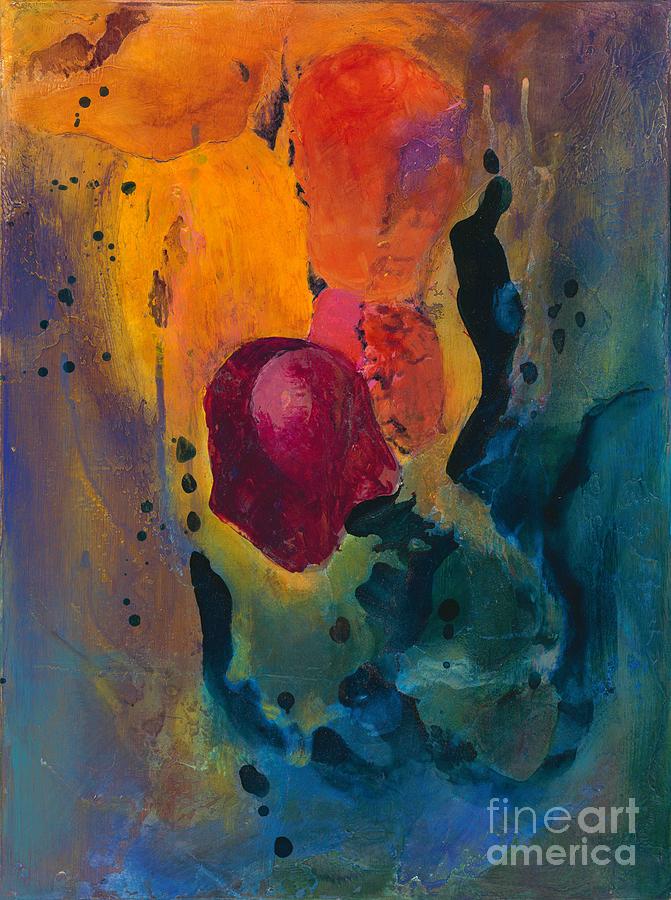 Abstract Painting - My Secret Place by Debra Hillard