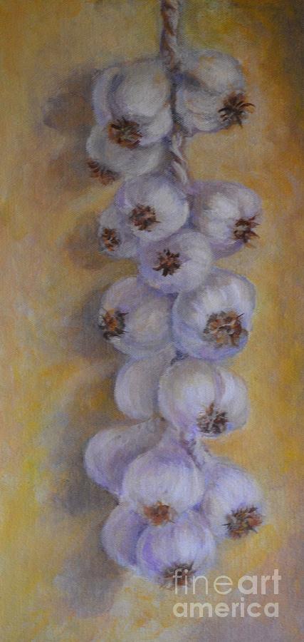 Still Life Painting - My Sisters Garden by Jana Baker Still Life Painting - My Sisters Garden by Jana Baker
