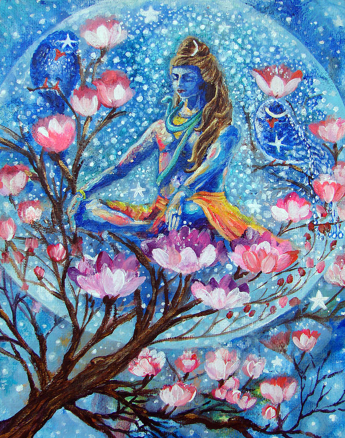 My Star Shiva Painting by Ashleigh Dyan Bayer