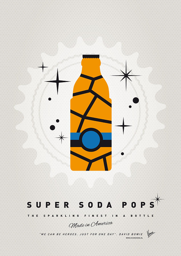 My SUPER SODA POPS No-03 Digital Art by Chungkong Art