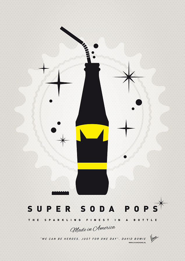 Batman Movie Digital Art - My SUPER SODA POPS No-07 by Chungkong Art